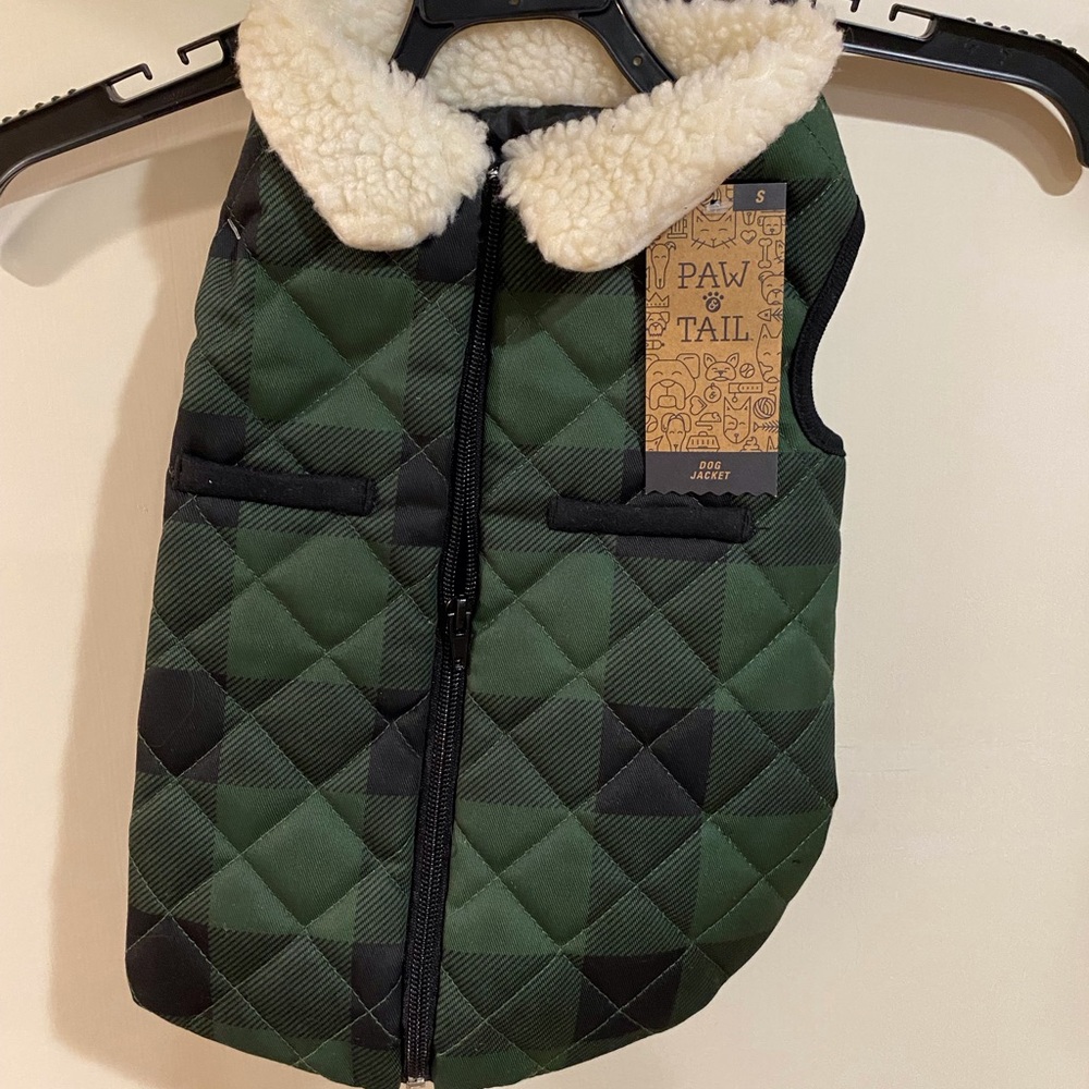 NWT Dog warm jacket